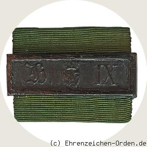 Dienstauszeichnung Schnalle 3.Klasse 1847 Anhalt-Köthen